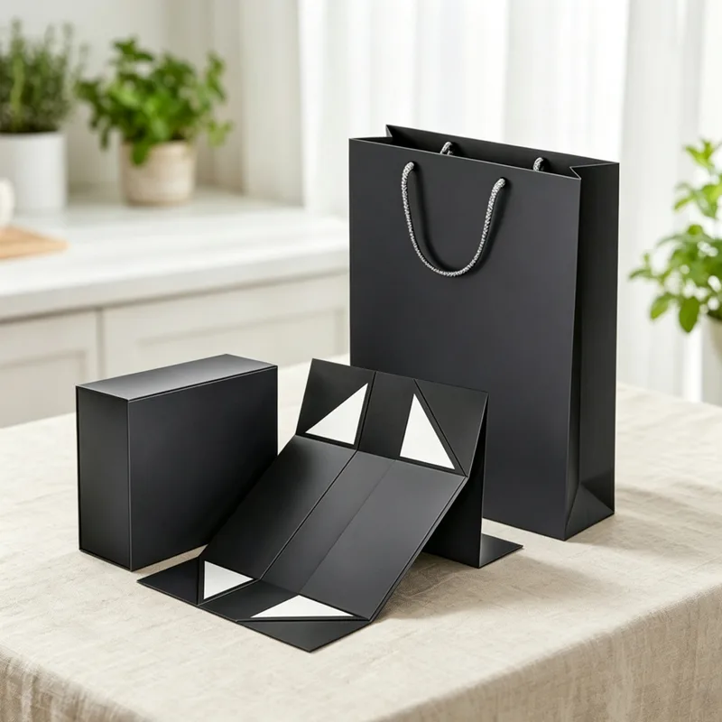 Custom gift box packaging design for branded products
